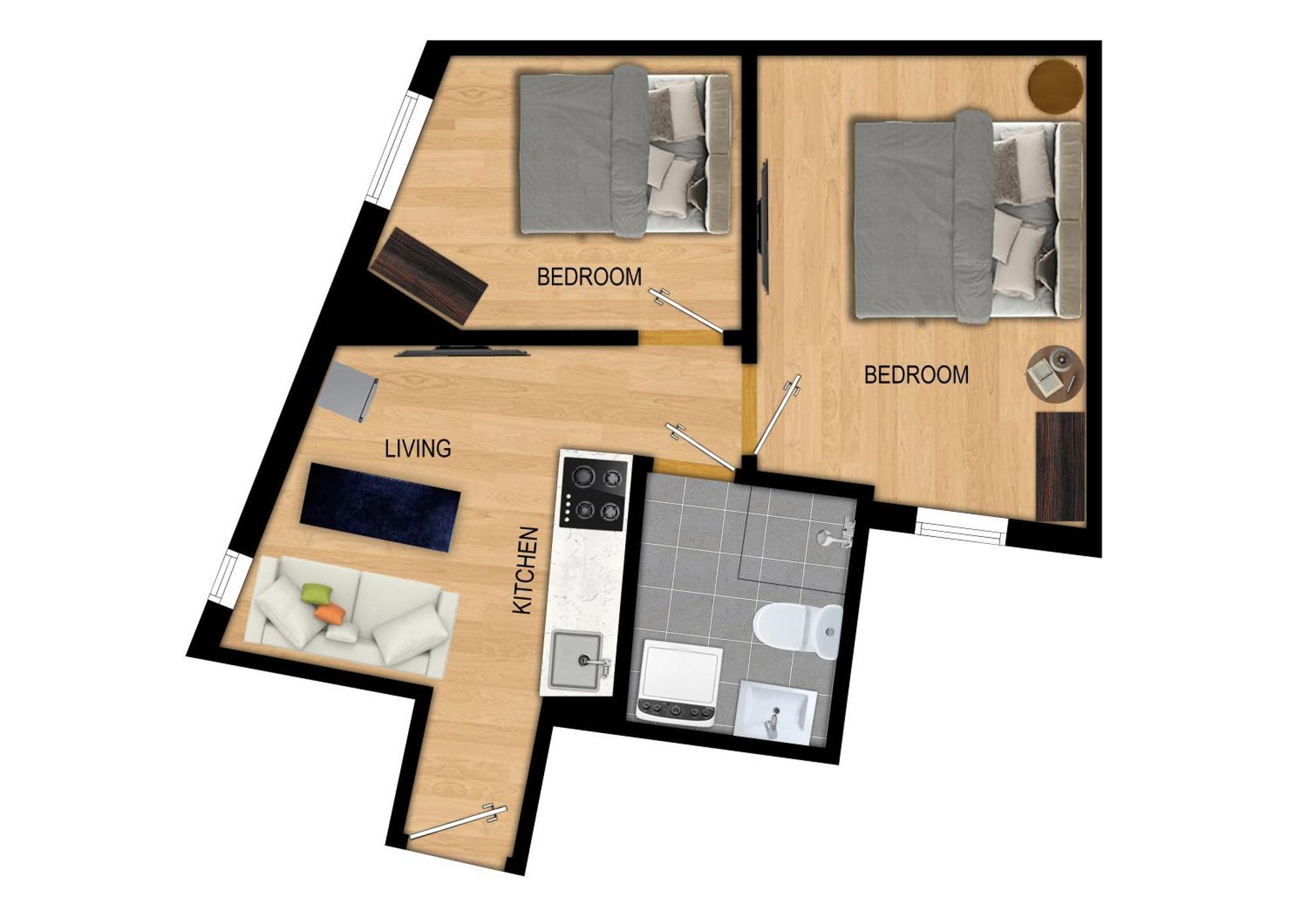 דירות ברגן King Bed - Renovated 2024 - 2Br Behind Bryggen מראה חיצוני תמונה